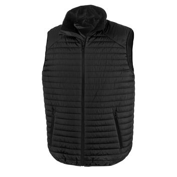 Result Genuine Recycled Thermoquilt Gilet Black/Black