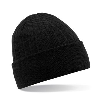 Beechfield  Thinsulate Beanie Black