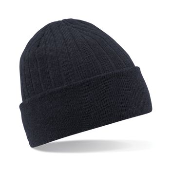 Beechfield  Thinsulate Beanie Dark Graphite
