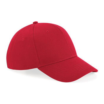 Beechfield  Ultimate 6 Panel Cap Classic Red