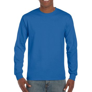 Gildan Ultra Cotton Adult Long Sleeve T-Shirt Royal