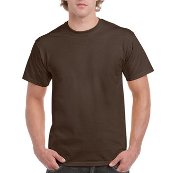 Gildan Ultra Cotton Adult T-Shirt Dark Chocolate
