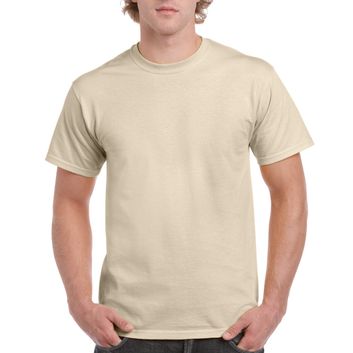 Gildan Ultra Cotton Adult T-Shirt Sand