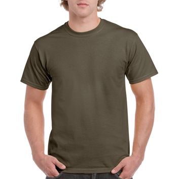 Gildan Ultra Cotton Adult T-Shirt Olive Green