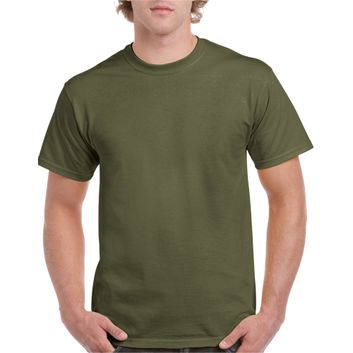 Gildan Ultra Cotton Adult T-Shirt Military Green