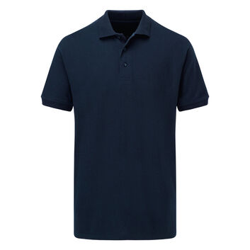 Ultimate Clothing Company Unisex 50/50 220gsm Pique Polo Navy Blue