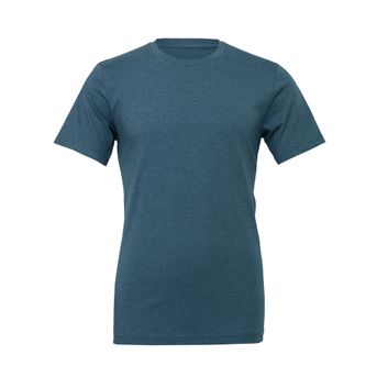 Bella Unisex Heather Jersey Short Sleeve Tee Heather Deep Teal
