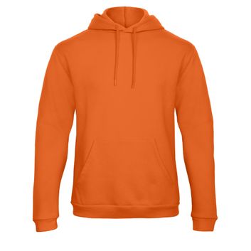 B&amp;C Unisex ID.203 50/50 Hooded Sweatshirt Pumpkin Orange