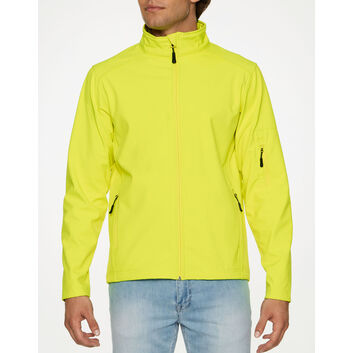 Gildan Hammer Unisex Softshell Jacket Safety Green