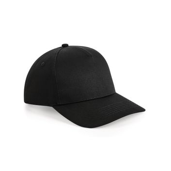 Beechfield  Urbanwear 5 Panel Snapback Black