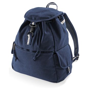 Quadra Vintage Canvas Backpack Vintage Oxford Navy