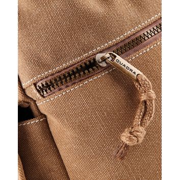 Quadra Vintage Canvas Backpack Sahara