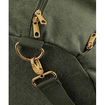 Bagbase Vintage Canvas Barrel Bag Vintage Military Green alternative