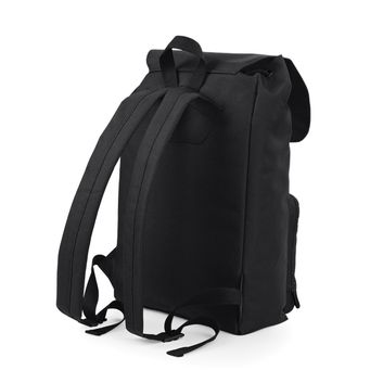 Bagbase Vintage Laptop Backpack Black/Black