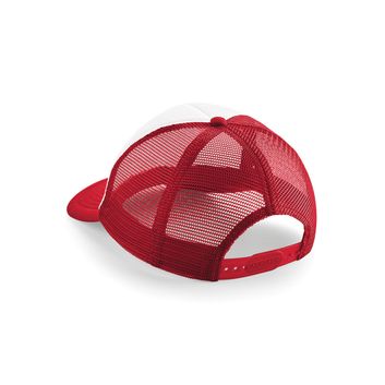 Beechfield  Vintage Snapback Trucker Classic Red/White