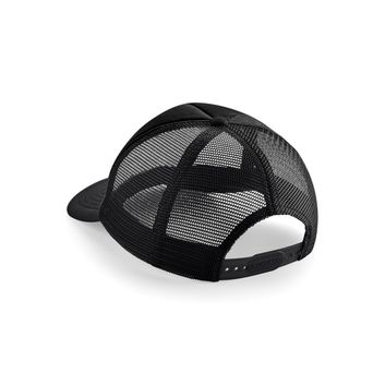 Beechfield  Vintage Snapback Trucker Black/Black