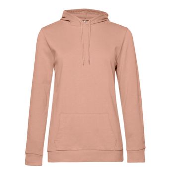 B&amp;C Women's #Hooded Sweat Nude