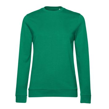 B&amp;C Women's #Set In Sweatshirt Kelly Green
