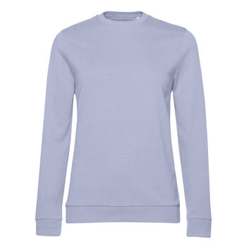 B&C Women's #Set In Sweatshirt Lavender