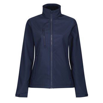 Regatta Women's Ablaze 3 Layer Softshell Jacket Navy Blue