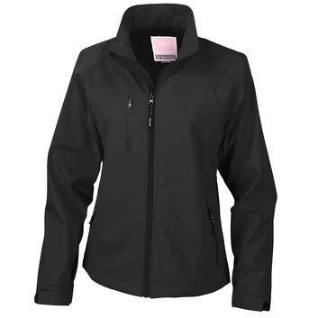Result Women's Base Layer Softshell Jacket Black