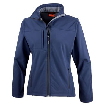 Result Women's Classic Softshell Jacket Navy Blue
