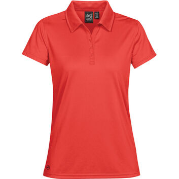 Stormtech Women's Eclipse H2X-Dry Pique Polo Bright Red