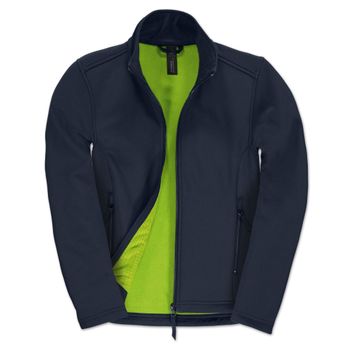 B&amp;C Women's ID.701 Softshell Jacket Navy Blue