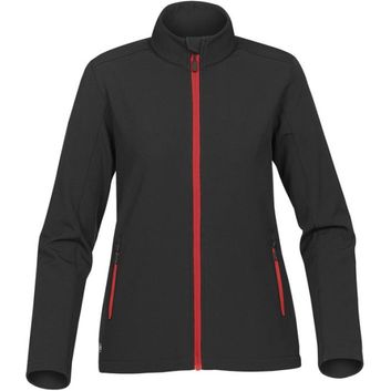 Stormtech Women's Orbiter Softshell Black/Bright Red