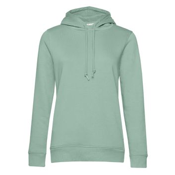 B&amp;C Women's Organic Hooded Sweat Sage