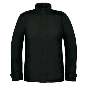 B&amp;C Women's Real+ Heavy Weight Jacket Black