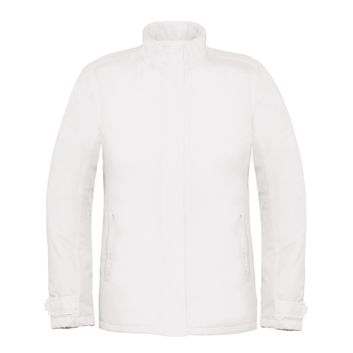 B&amp;C Women's Real+ Heavy Weight Jacket in White