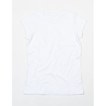 Mantis Women's Roll Sleeve T White