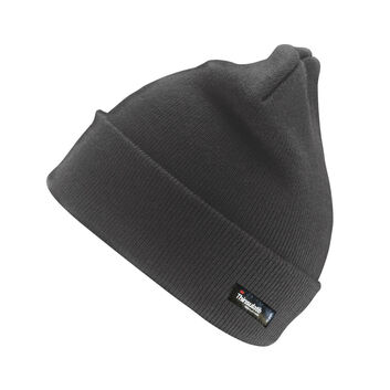 Result Winter Essentials Woolly Ski Hat with 3M Thinsulate Insulation Charcoal