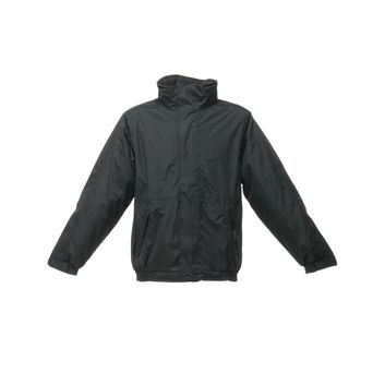 Regatta Dover Men's Fleece Lined Bomber Jacket Black/Ash