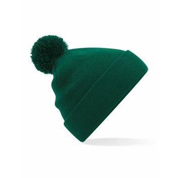 Beechfield  Original Pom Pom Beanie Bottle Green