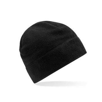 Beechfield  Recycled Fleece Pull-On Beanie Black