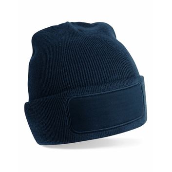 Beechfield  Recycled Original Patch Beanie French Navy