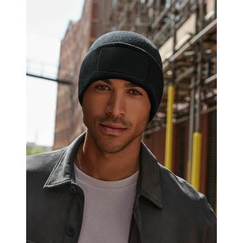 Beechfield  Recycled Original Patch Beanie Graphite