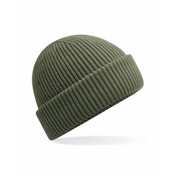 Beechfield  Wind Resistant Breathable Elements Beanie Olive Green