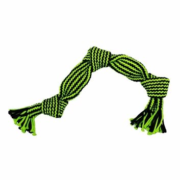 Jolly Pets Knot-N-Chew Squeaker Rope 3 Knot