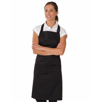 Dennys Bib Apron Black