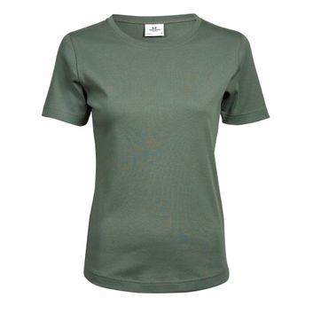 Tee Jays Ladies' Interlock Tee Leaf Green