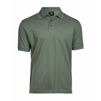 Tee Jays Men's Luxury Stretch Polo Leaf Green
