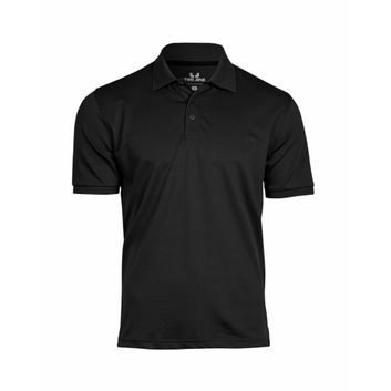 Tee Jays Men's Club Polo Black