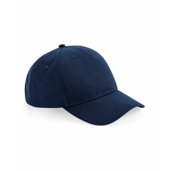 Beechfield  Organic Cotton 5 Panel Cap Navy Blue