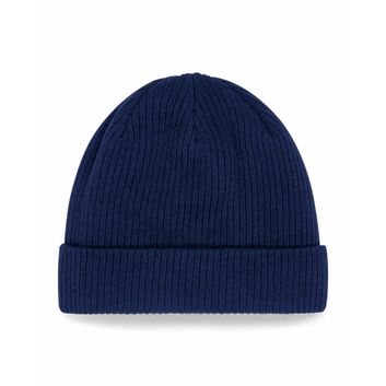 Beechfield  Organic Cotton Beanie Oxford Navy