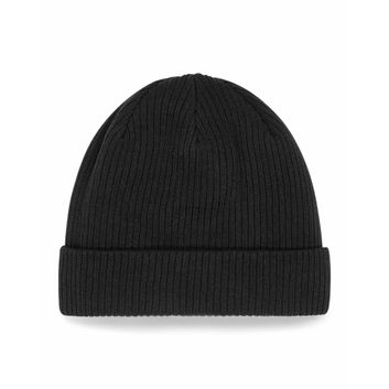 Beechfield  Organic Cotton Beanie Black
