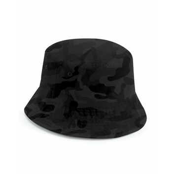 Beechfield  Recycled Polyester Bucket Hat Midnight Camo