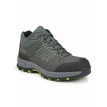 Regatta Safety Footwear Sandstone SB Safety Hiker Briar/Lime